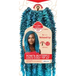Butterfly Locs Coily Tip 12" -Primal Shop KXTUBBLCT12 3