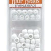 Mix Sparkle Silver -Primal Shop MC12847 MagicHairBeadMixSparkleWhite WOODMIX 15WHI pcs 1