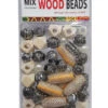 Magic Gold Mix Wood Beads 07 2 Magic Gold Mix Wood Beads 07 -Primal Shop MG07377 MagicGoldMixWoodBeads MG07377 pc