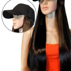 Magic Gold Cap With Straight Hair