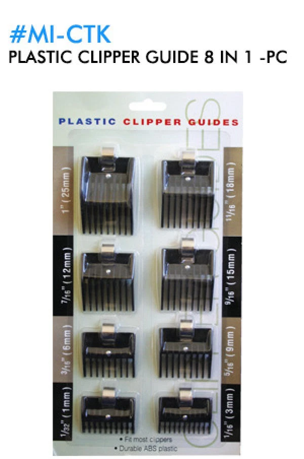 Plastic Clipper Guide 8 In 1 3 Plastic Clipper Guide 8 In 1