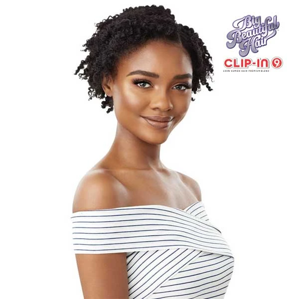 Outre Clip In 9 Pcs 4C Corkscrew Afro 10" 8 Outre Clip In 9 Pcs 4C Corkscrew Afro 10" - Image 6