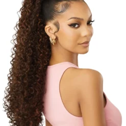 Drawstring Ponytail Jess -Primal Shop PQDPJES Jess Chocolate Swirl Sub A