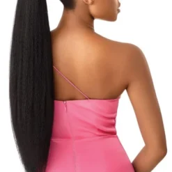 Outre Jumbo Kinky Straight Ponytail 24" -Primal Shop PQWPJKS24 Jumbo Kinky Straight 24 1B Sub 510x861 1