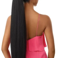 Outre Jumbo Kinky Straight Ponytail 30" -Primal Shop PQWPJKS30 Jumbo Kinky Straight 30 1B Back 510x861 1