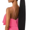 Outre Jumbo Kinky Straight Ponytail 30" -Primal Shop PQWPJKS30 Jumbo Kinky Straight 30 1B Sub