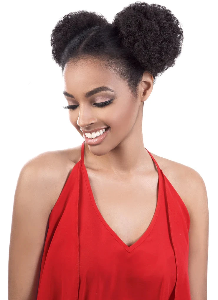 Afro Puff 2 Pcs Ponytail 4 Afro Puff 2 Pcs Ponytail - Image 2