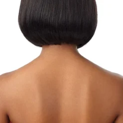 OUTRE 100% Human Hair Wig Blossom 7 OUTRE 100% Human Hair Wig Blossom -Primal Shop QHFBLO Blossom Natural Brown Back