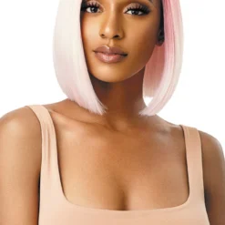 Outre Swiss Lace Front Wig Kiely 13 Outre Swiss Lace Front Wig Kiely -Primal Shop QLCBKIE Kiely 3CR Pink Baby Pink Sub E