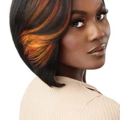 Outre Hair HD Lace Wig - Bettina -Primal Shop QLCB Bettina 1B 3DR Fire Sunset Sub A