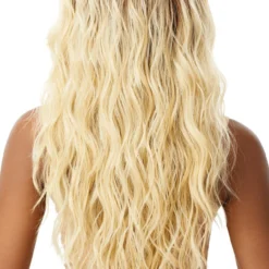 Outre Melted Lace Front Ria -Primal Shop QLMHRIA Ria 3DR Malibu Blonde Back