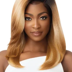 OutreSynthetic HD Lace Wig - Vernisha -Primal Shop QLSLP Vernisha MC Golden Caramel Splash Main 4