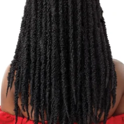 Outre X-Pression Synthetic 4X4 Lace Wig -Primal Shop QLXTUBL22 Butterfly Locs 22 1 Back
