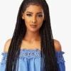 Half Cornrow, Half Braid Wig -Primal Shop SIDE PART CORNROW 01