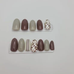 Stripped Leopard Press On Nails -Primal Shop Stripedleopard2 6ce7e3f9 d0d6 49f7 91bf 4e2e1d108038