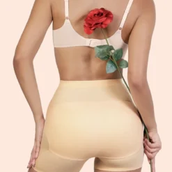 Seamless High Waist Double Tummy Shorts