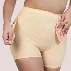 Seamless High Waist Double Tummy Shorts 17 Seamless High Waist Double Tummy Shorts -Primal Shop U.SDBTMSHT close up 1
