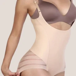 Seamless Tummy Control Body Lift Bodysuit 19 Seamless Tummy Control Body Lift Bodysuit -Primal Shop U.STMBDST3 close up bottom 1