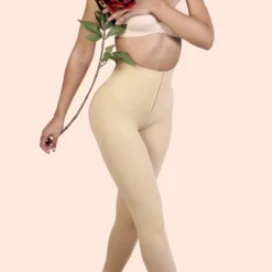 High Rise Tummy Control Butt Lift Base Layering Leggings -Primal Shop U.TMYBLLGS beige front 571f2ece 9f97 45cc 920a e023de7a7a3f