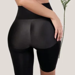 Seamless High-Rise Tummy Control Butt Lifter Short 14 Seamless High-Rise Tummy Control Butt Lifter Short -Primal Shop U STMHLFT4 close up back