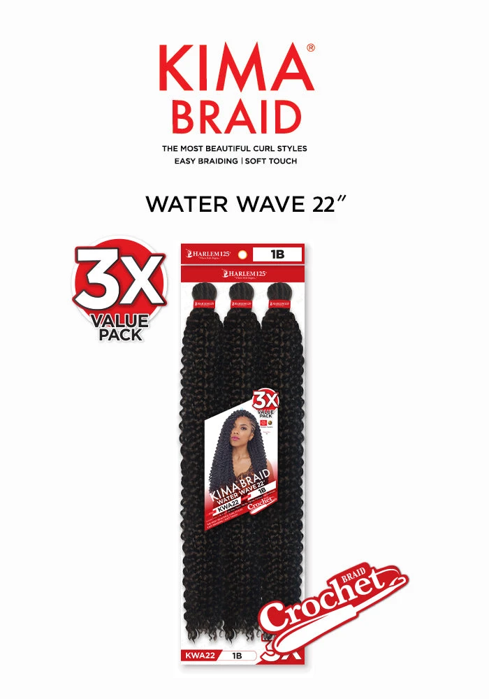 3x Kima Water Wave 22" 4 3x Kima Water Wave 22" - Image 2
