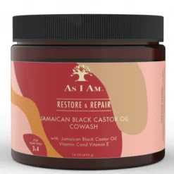 As I Am Castor Oil Cowash