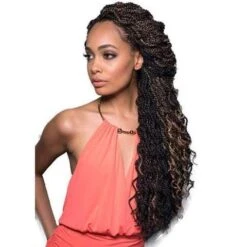 Bobbi Boss Senegal Twist Curly 14'' -Primal Shop bobbi boss crochet braid 1 bobbi boss senegalese twist braid senegal twist curly 14 3209254993967 large 1