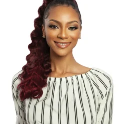 BSWNT07 -Crimp Wave Wrap N Tie 22" -Primal Shop bswnt07 crimp wave want 22 omred