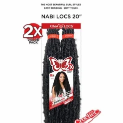 2x Nabi Butterfly Locs 20" -Primal Shop buf205 1581 detail