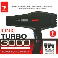 Tyche Ionic Turbo Jet 3000 Dryer -Primal Shop c870x524 b55f85fc e28e 4d2b bb3d d7139055153b