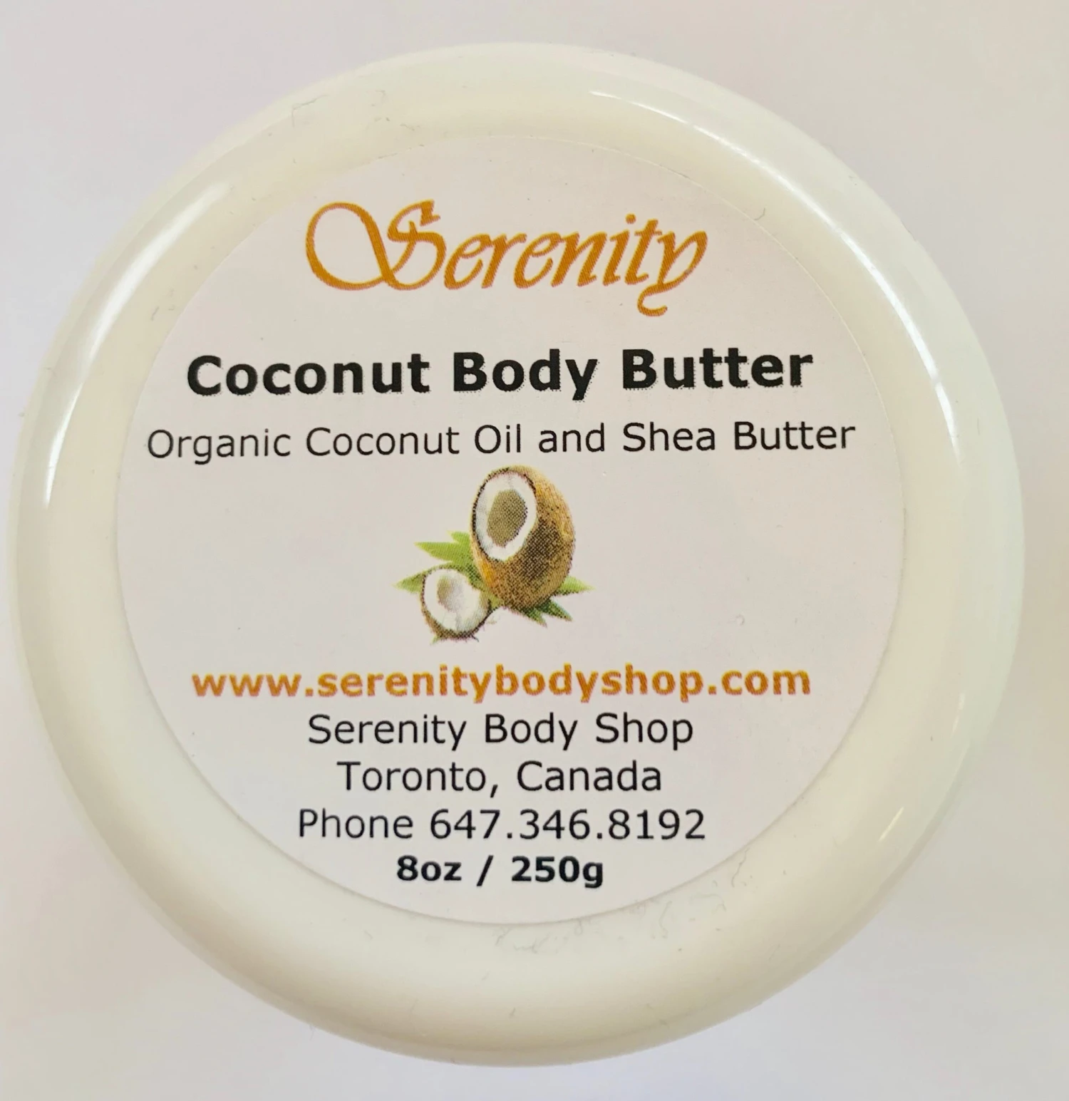 Serenity Coconut Body Butter 8 Oz 4 Serenity Coconut Body Butter 8 Oz - Image 2