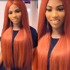 Harlem 125 Straight Human Hair 8 Harlem 125 Straight Human Hair -Primal Shop color 350 weave hair straight 3 bundles6