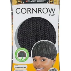 Corn Row Wig Cap With Baby Hair
