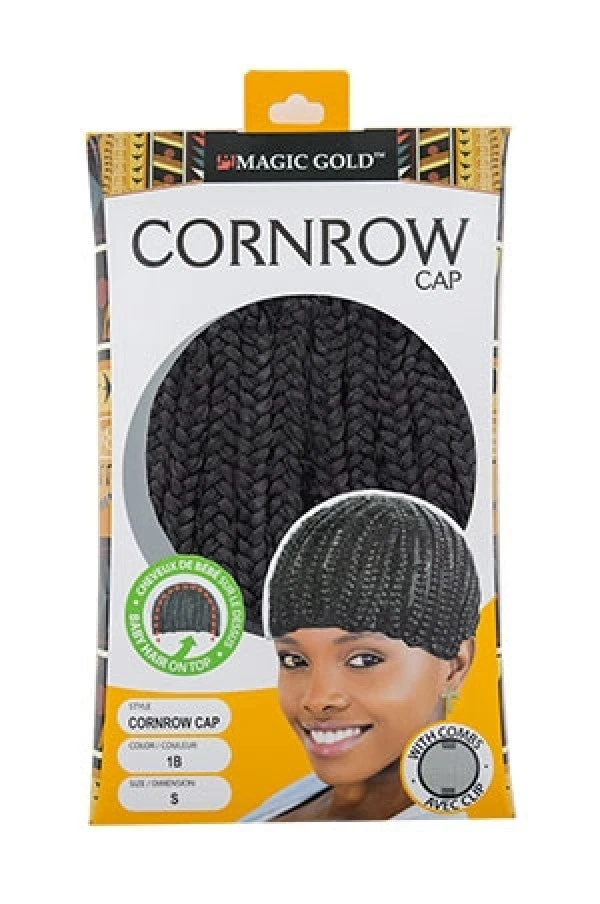 Corn Row Wig Cap With Baby Hair 3 Corn Row Wig Cap With Baby Hair