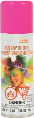 Bright Color Hair Spray