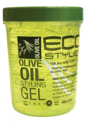 Eco Style Hair Gel Olive Oil 6 Eco Style Hair Gel Olive Oil - Image 4