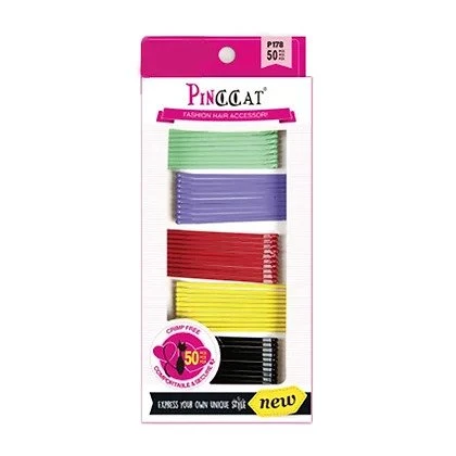 Pinccat Flat Bobby Pin #P178 3 Pinccat Flat Bobby Pin #P178