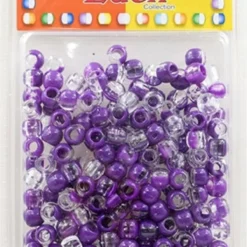 2BR9 2 Color Hair Beads