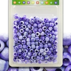 Eden Purple Two Tone Beads