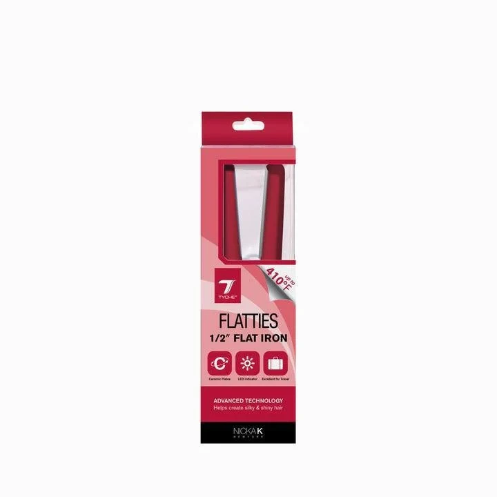 Tyche Flatties 1/2" Flat Iron 3 Tyche Flatties 1/2" Flat Iron