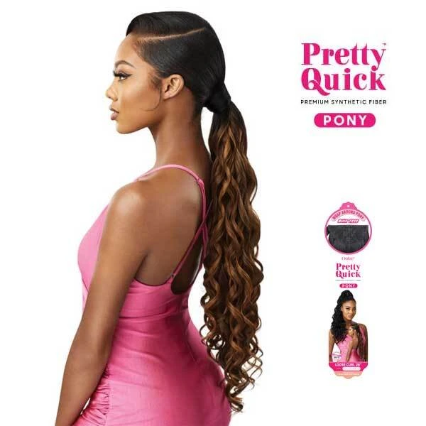 Outre Pony Wrap LOOSE CURL 26" 6 Outre Pony Wrap LOOSE CURL 26" - Image 4