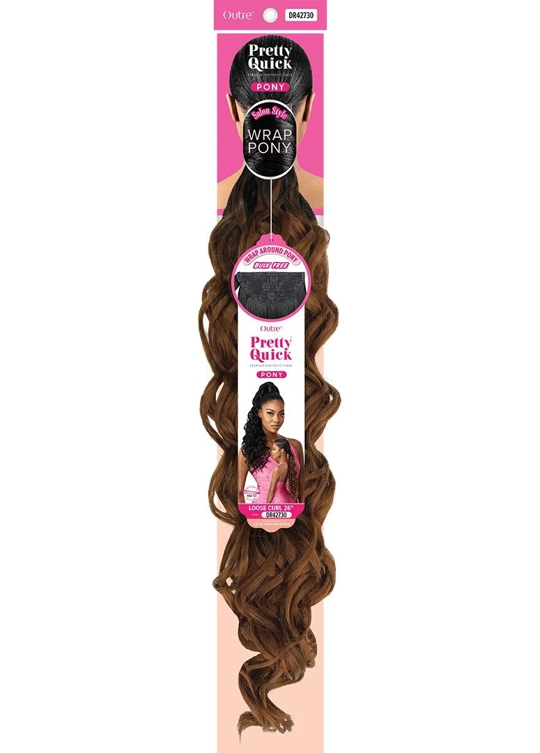 Outre Pony Wrap LOOSE CURL 26" 7 Outre Pony Wrap LOOSE CURL 26" - Image 5