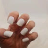 White Press On Nails