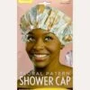 Donna Floral Pattern Shower Cap