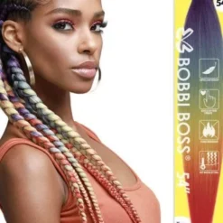 Bobbi Boss Just Braid Pre-Feathered 54" -Primal Shop just braid pre feathered 54 inch 4t prsm 350x532 1