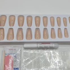 Light Beige Press On Nails -Primal Shop lightbeige2