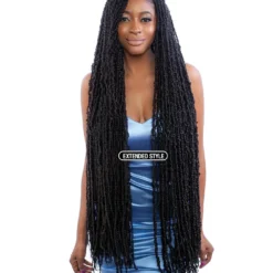 LOC208 - 2X Sister Butterfly Locs 20" -Primal Shop loc208 2x sister butterfly locs 20 style 1
