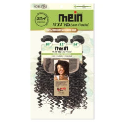 20A Deep Wave 3 Pcs + 13 X 5 Closure -Primal Shop mein13x5deep