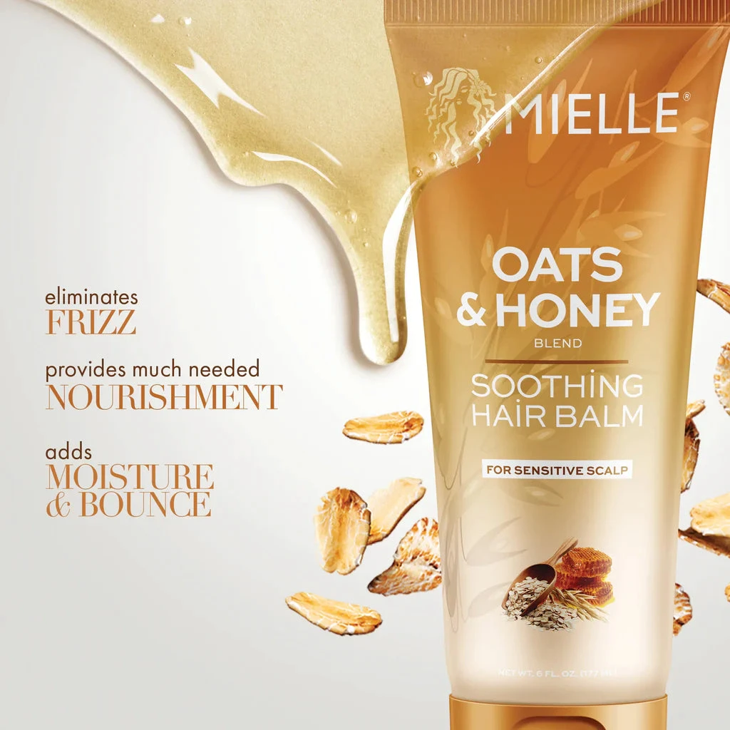 Mielle Oats & Honey Soothing Hair Balm 4 Mielle Oats & Honey Soothing Hair Balm - Image 2