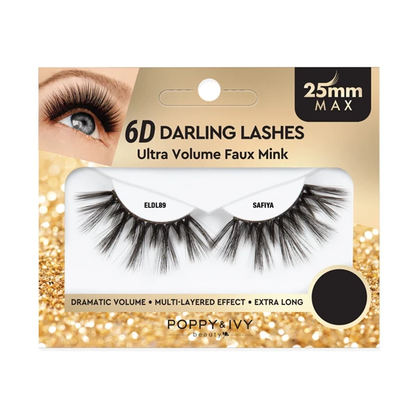 6D Lashes 25 Mm L89 3 6D Lashes 25 Mm L89
